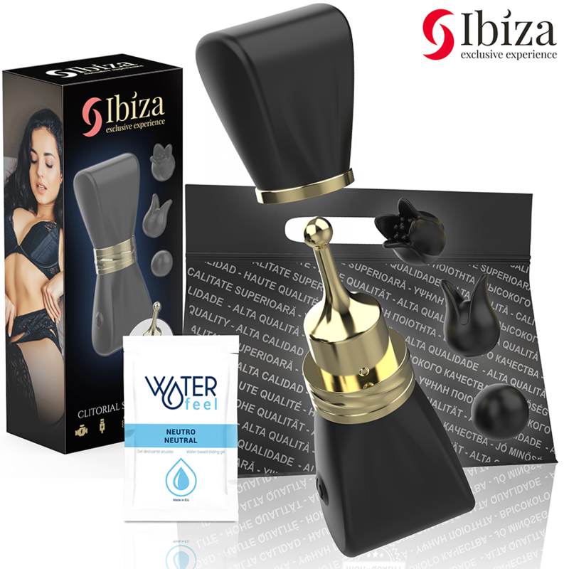Stimulateur Clitoridien 3 Têtes Bow Forme Arc Silicone - Ibiza Technology