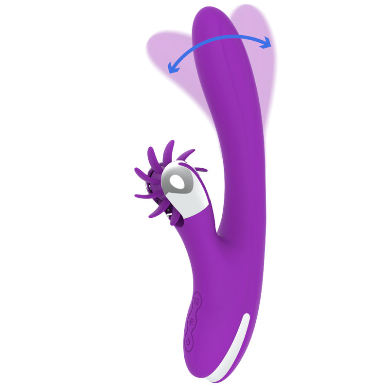 Stimulateur Clitoridien Bunny Funny Wave 2.0 Tête Flexible 21 Modes - Fun Function