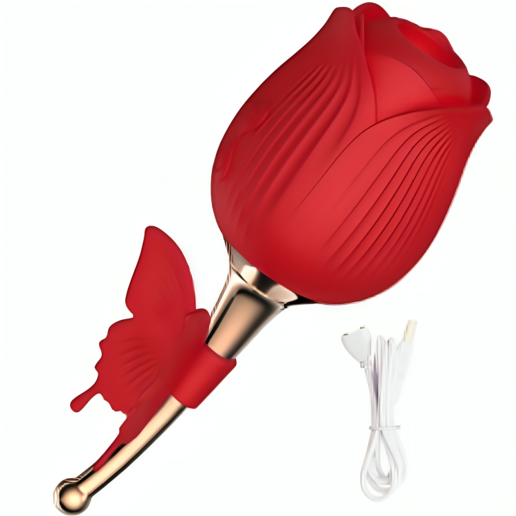 Stimulateur Clitoridien Butterfly Flower Succion 10 Modes Rechargeable - Armony