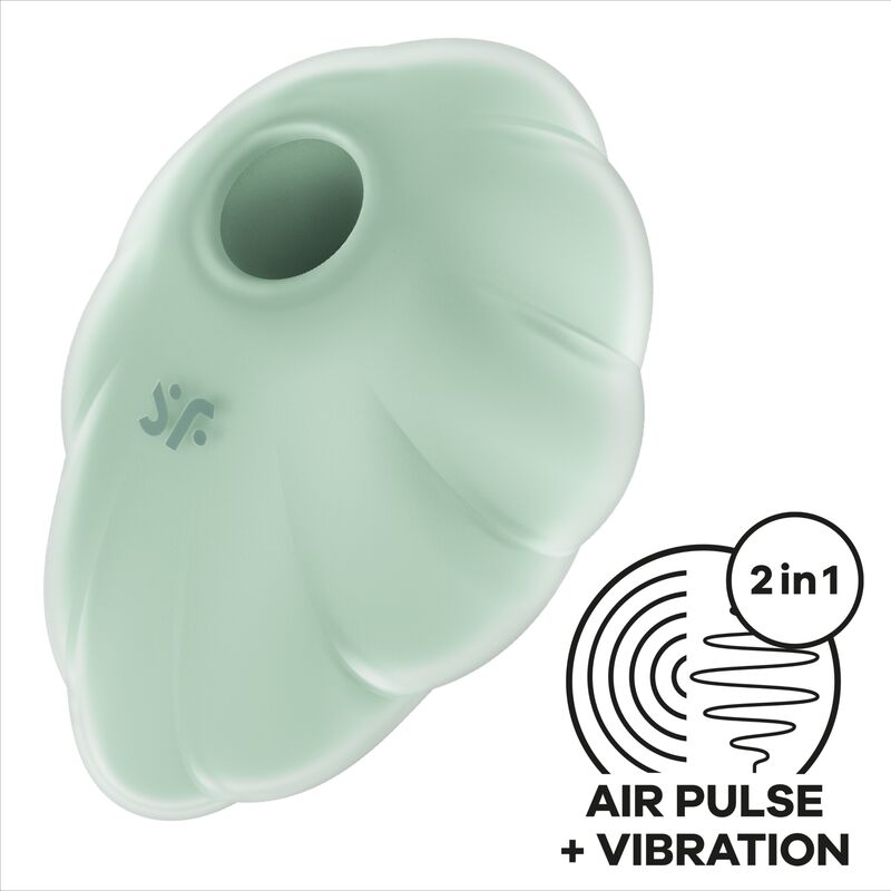 Stimulateur Clitoridien Cloud Dancer Air Pulse Rechargeable IPX7 - Satisfyer