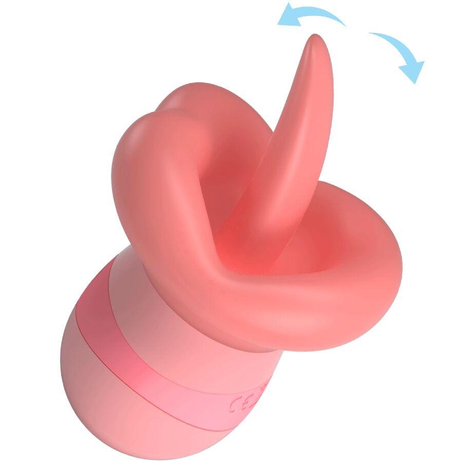 Stimulateur Clitoridien Langue Kylee 10 Vibrations Rechargeable - Pretty Love