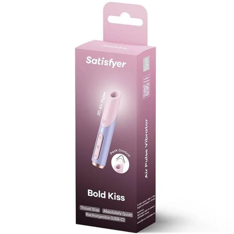 Stimulateur Clitoridien Naughty Kiss - Satisfyer