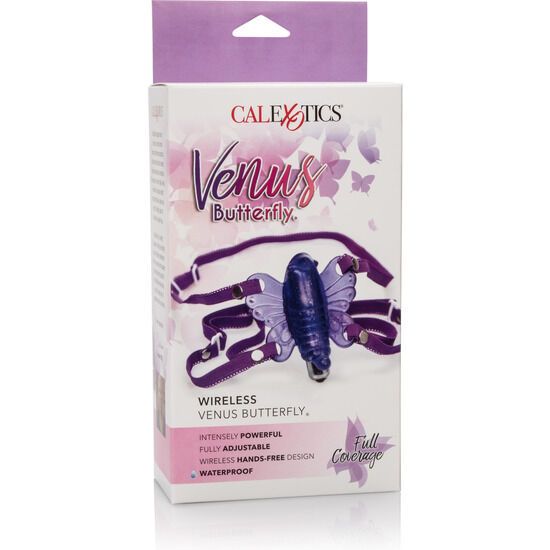 Stimulateur Clitoridien Papillon Sans Fil Mains Libres Étanche - CalExotics