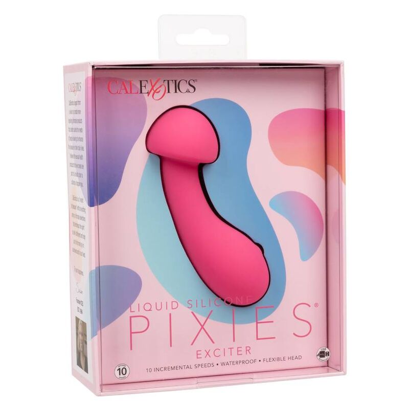 Stimulateur Clitoridien Pixies Exciter Double Face 10 Vibrations - CalExotics