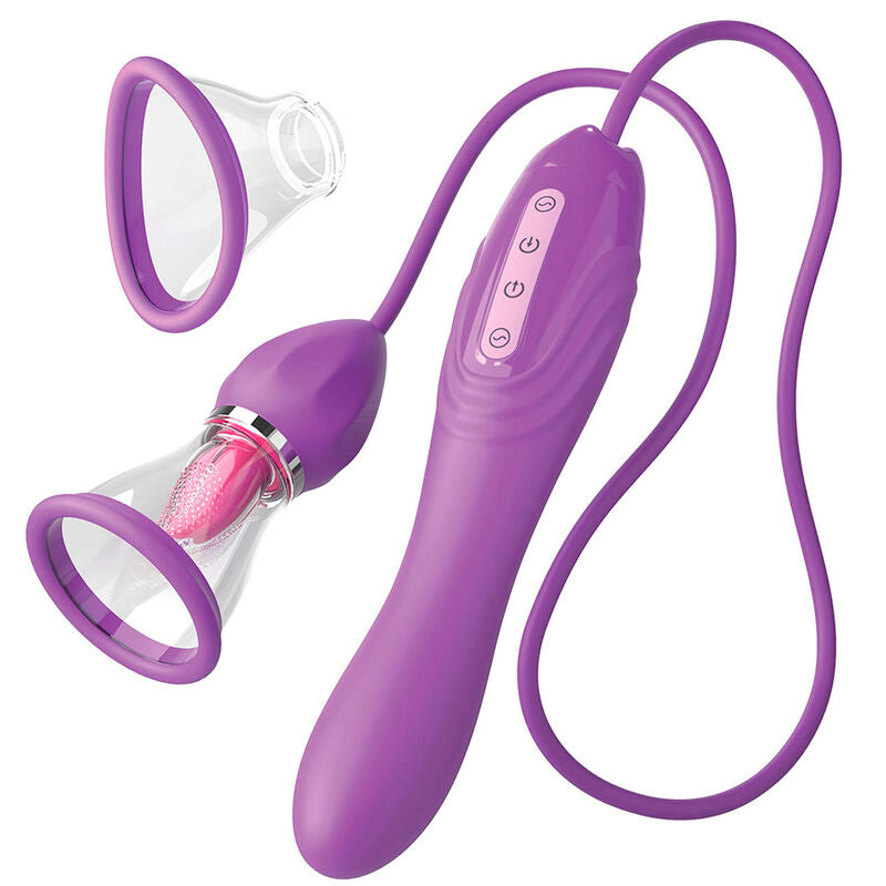 Stimulateur Clitoridien Ultimate Pleasure Max Succion et Langue 4 Moteurs - Fantasy