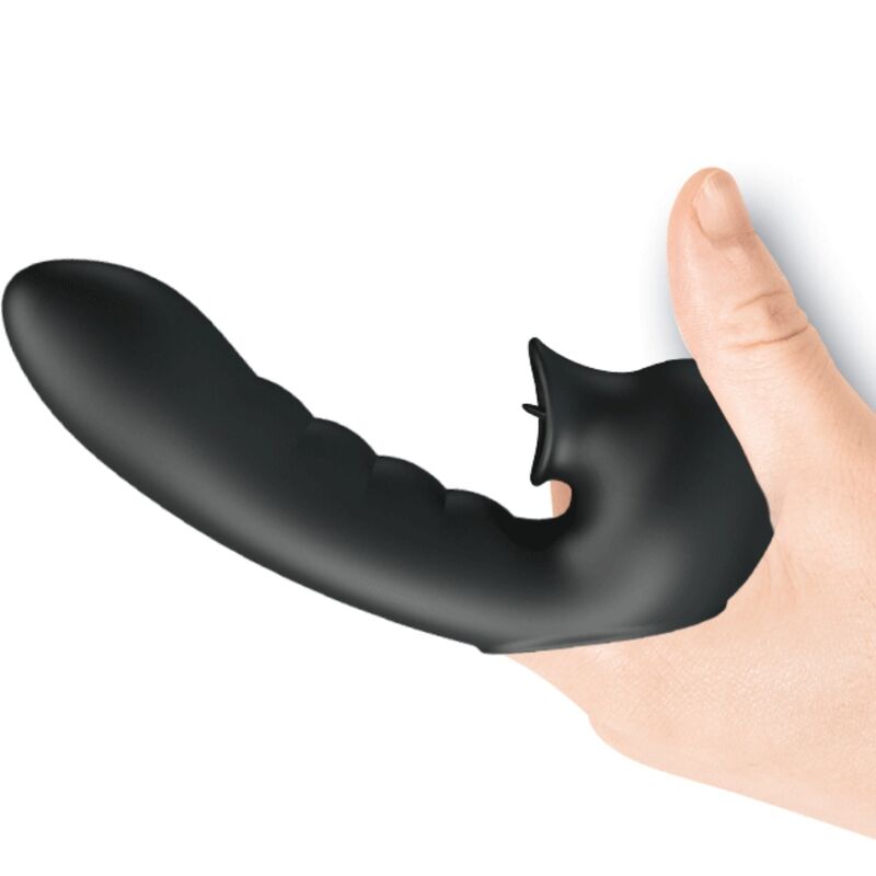 Stimulateur de Clitoris à Doigt Hobgoblin 12 Vibrations Rechargeable - Pretty Love