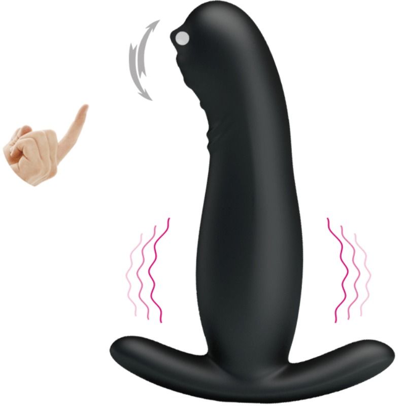 Stimulateur de Prostate Vibrant 7 Modes Vibration 4 Modes Ticking Rechargeable - Pretty Love