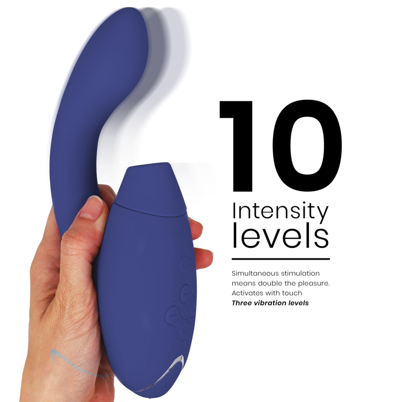 Stimulateur Double Womanizer Duo 2 - Pleasure Air et Point G - 14 Intensités