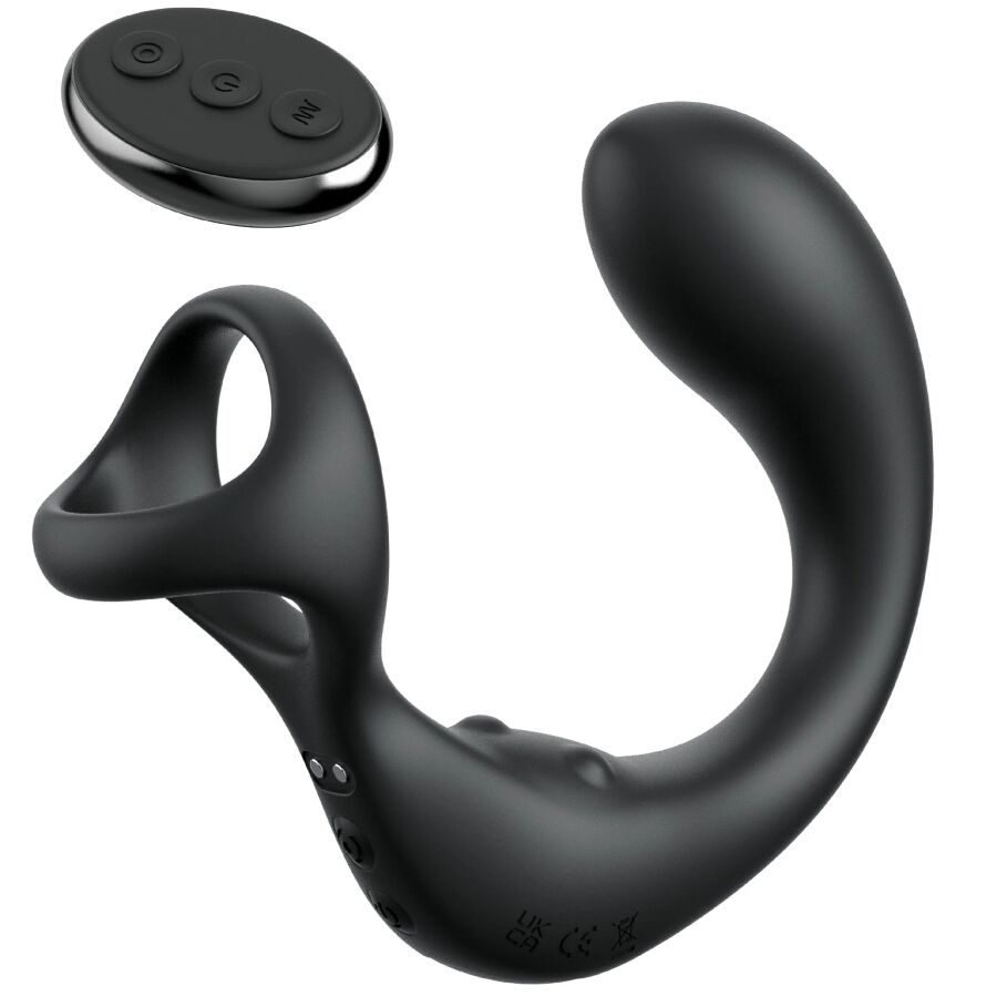 Stimulateur Prostate Périnée Vibrant Ass-Gasm Taint-alizer Télécommande - Anal Fantasy