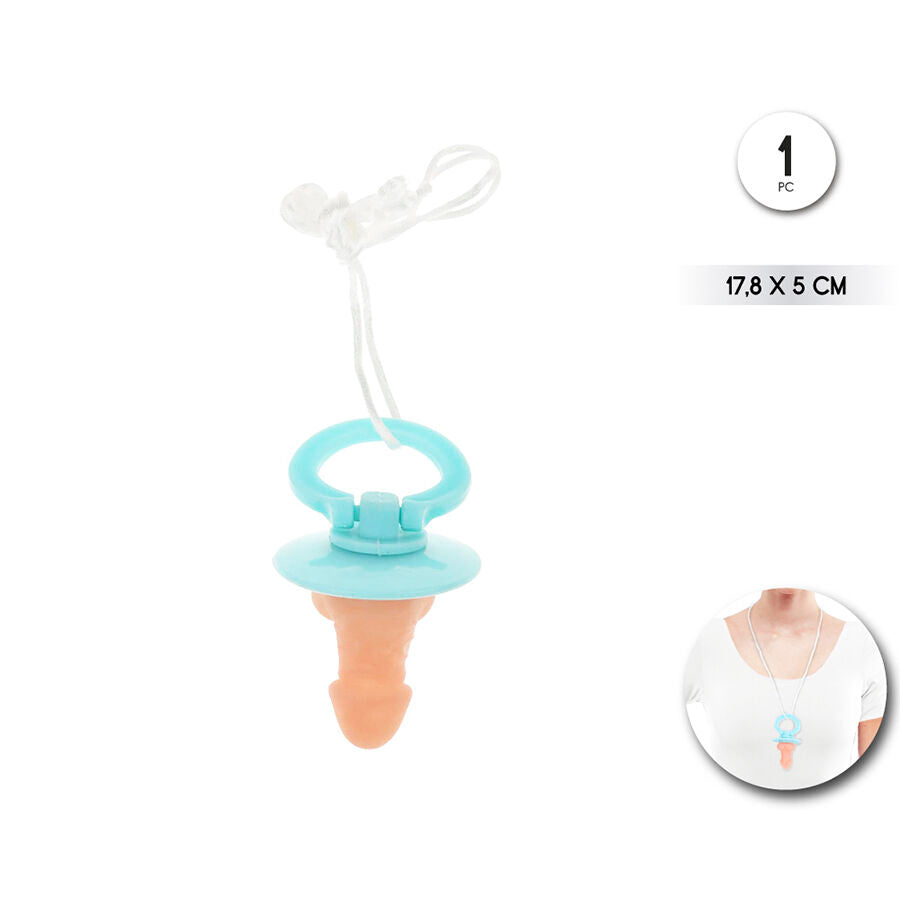 Sucette Forme Pénis Couleur Chair Cordon de Suspension - Diablo Picante