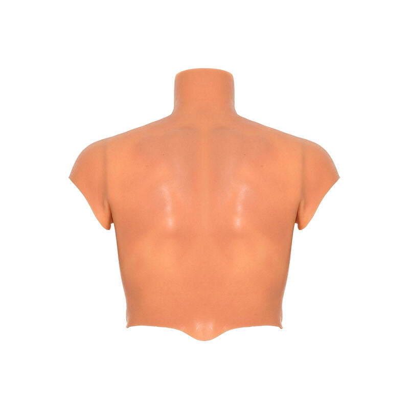 T-Shirt Torse Masculin Silicone Abdominaux Sculptés Alter Ego - Hidden Desire