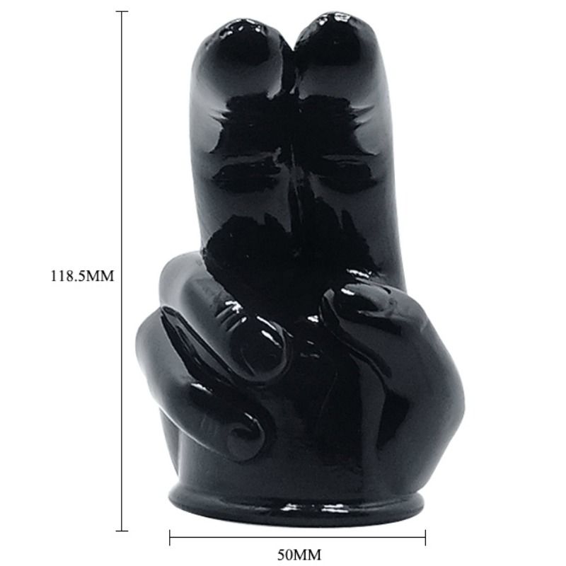Tête Interchangeable Forme Main pour Vibromasseur Wand TPR - Baile