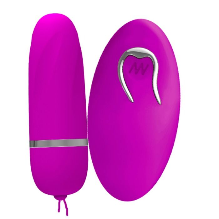 Œuf Vibrant Debby Télécommandé 12 Modes Silicone - Pretty Love
