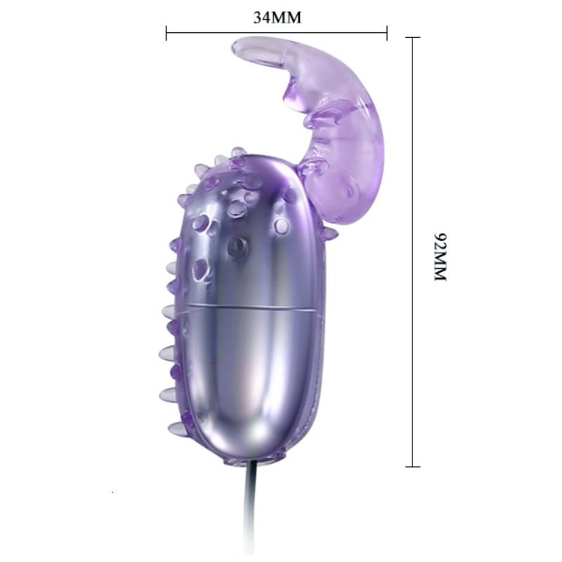 Œuf Vibrant Super Stimulateur Télécommandé Multi-Zones - Baile