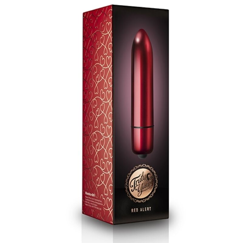 Œuf Vibrant Truly Yours RO-120 Alerte Rouge 10 Modes Étanche - Rocks-Off
