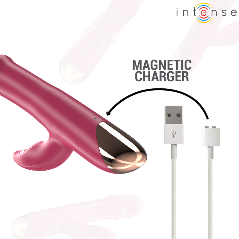 Vibromasseur 3 en 1 Chloe 10 Modes Aspiration et Stimulation IPX7 - Intense