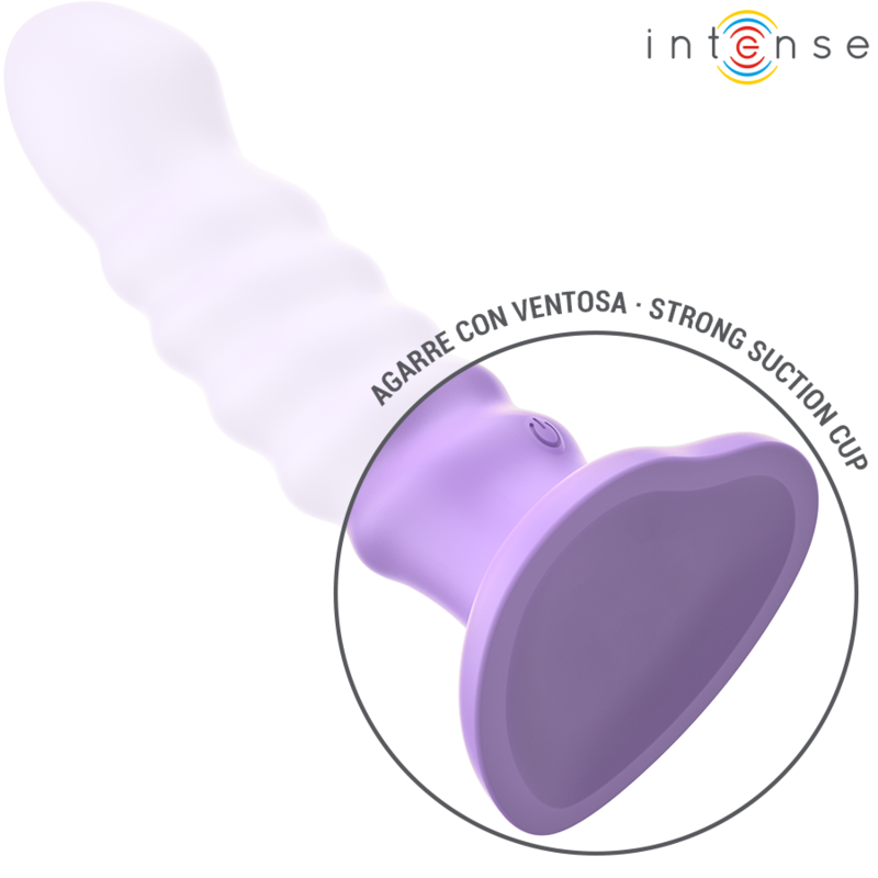 Vibromasseur Brenda Design Spirale 10 Vibrations Ventouse Télécommande - Intense
