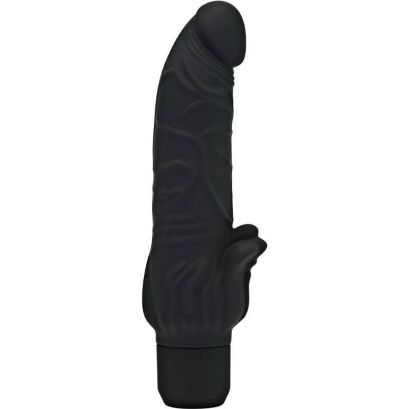 Vibromasseur Classic Stim avec Stimulateur Clitoridien - Silicone - Get Real