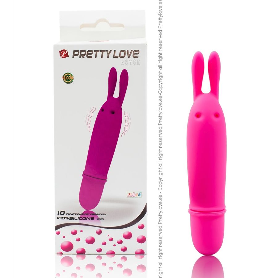 Vibromasseur Clitoridien Boyce Silicone 10 Vibrations Étanche - Pretty Love