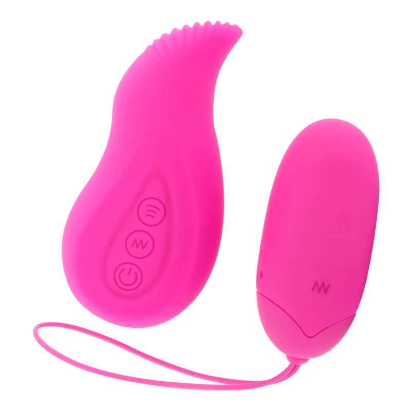 Vibromasseur Couple Edgar Télécommandé Synchronisé 12 Modes USB - Moressa