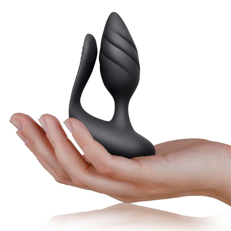 Vibromasseur Couple Télécommandé Cocktail Double Moteur 10 Modes Étanche - Rocks-Off