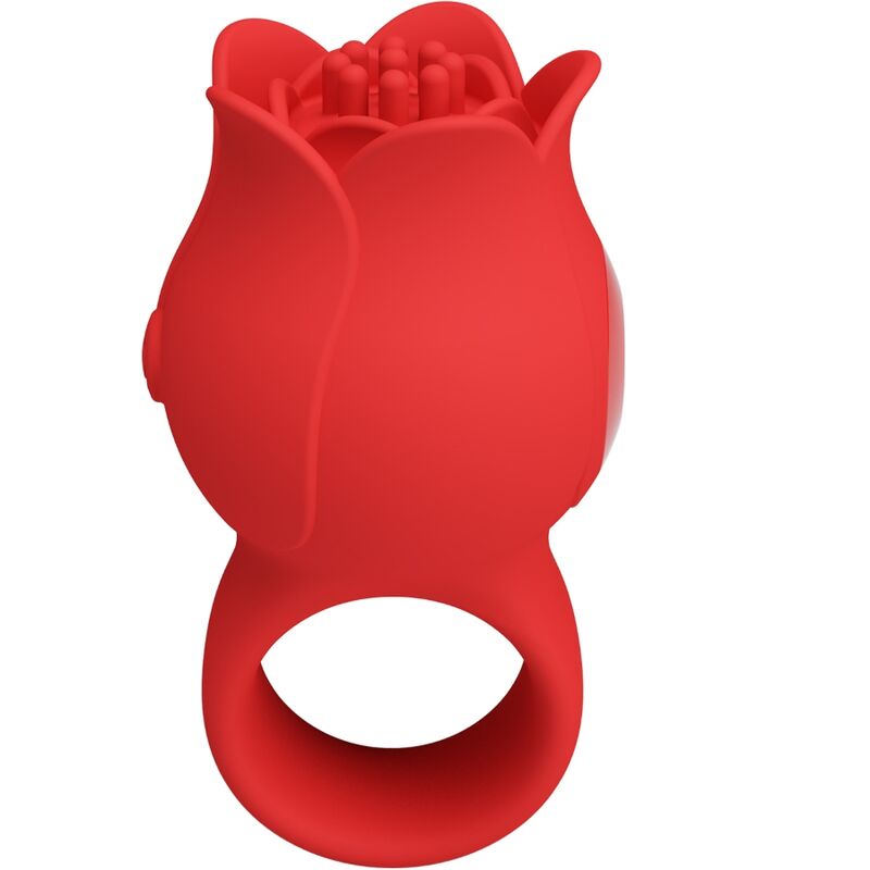 Vibromasseur Doigt Jae Rose Silicone 10 Vibrations Rechargeable - Pretty Love