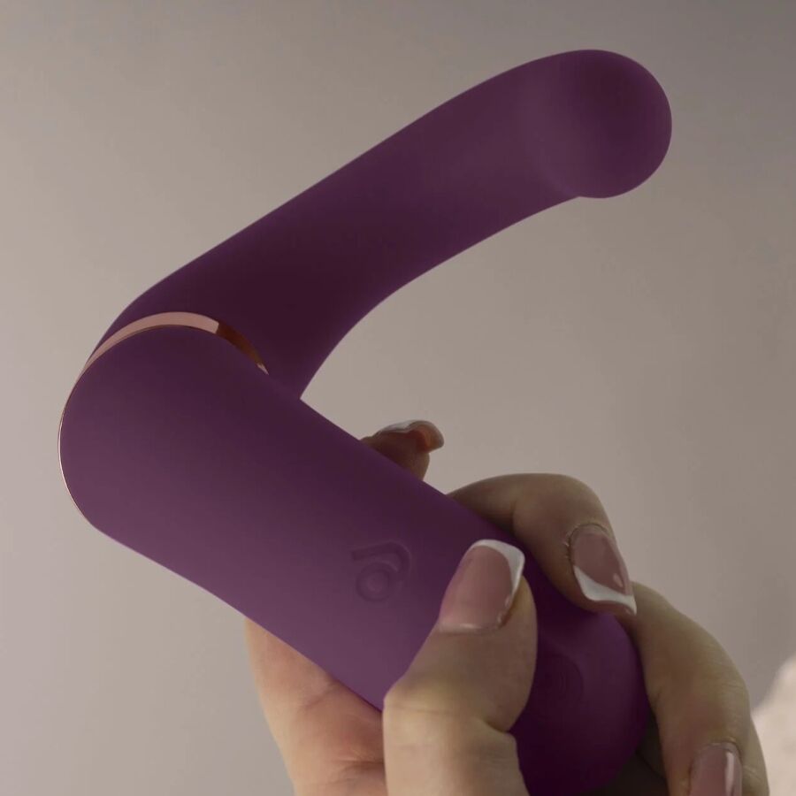 Vibromasseur Double Gemini Clitoris Point G Flexible 10 Modes IPX7 - Rocks-Off