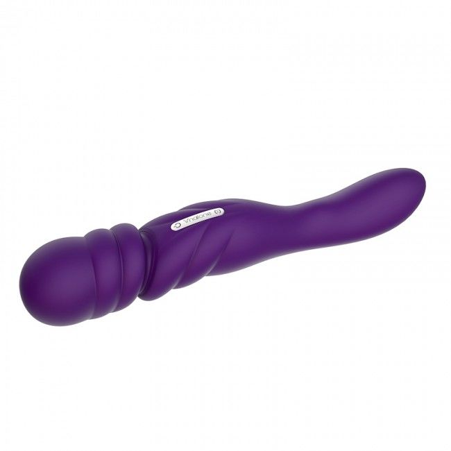 Vibromasseur Double Moteur Jane 7 Modes Rechargeable Lilas - Nalone