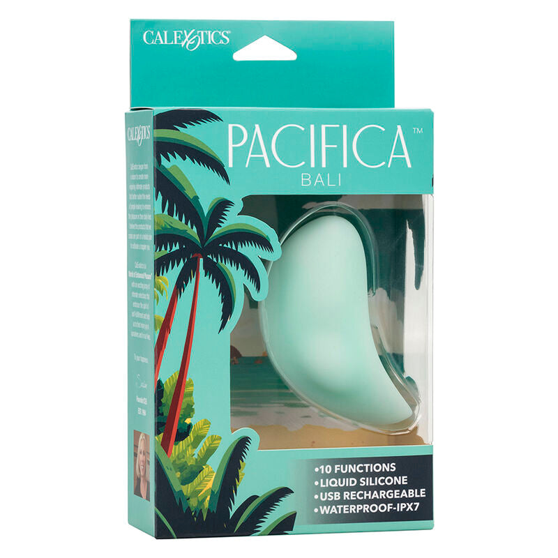 Vibromasseur Pacifica Bali Teaser Incurvé 10 Fonctions Rechargeable - CalExotics