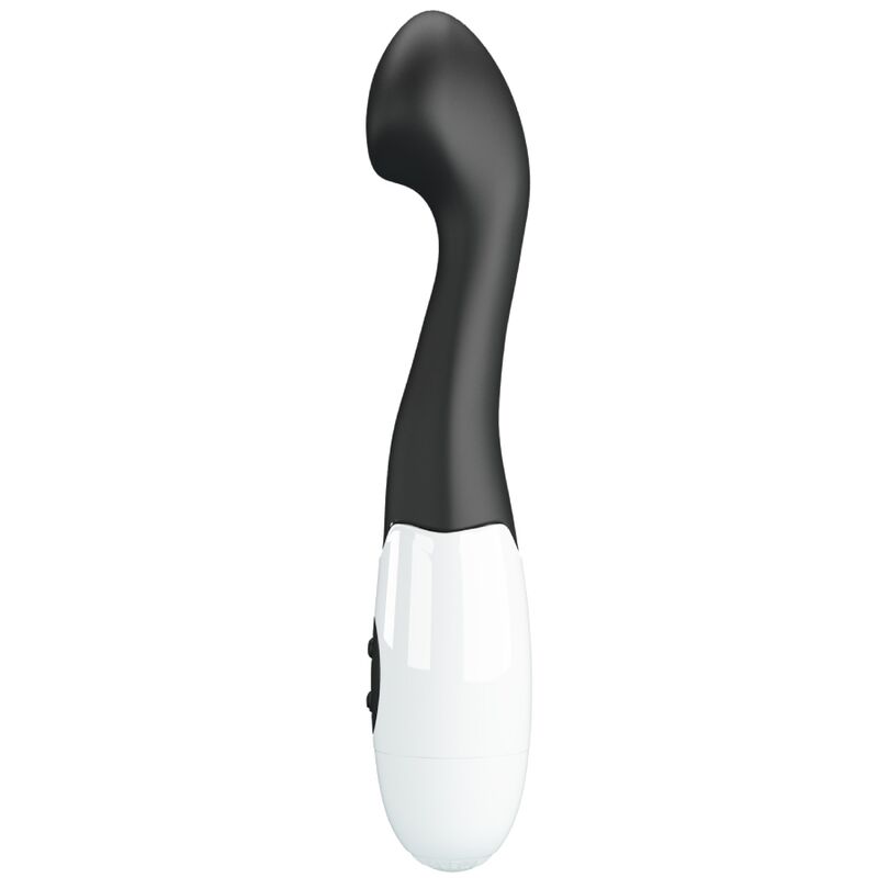 Vibromasseur Point G Charles Silicone 30 Modes Noir - Pretty Love