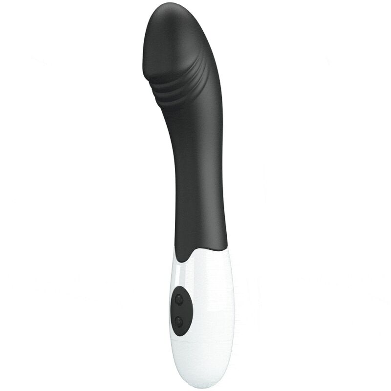 Vibromasseur Point G Elemental 30 Modes Silicone Noir - Pretty Love