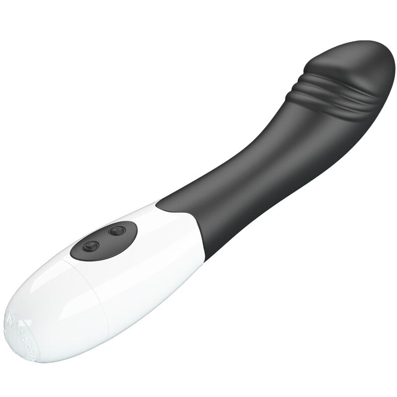 Vibromasseur Point G Elemental 30 Modes Silicone Noir - Pretty Love