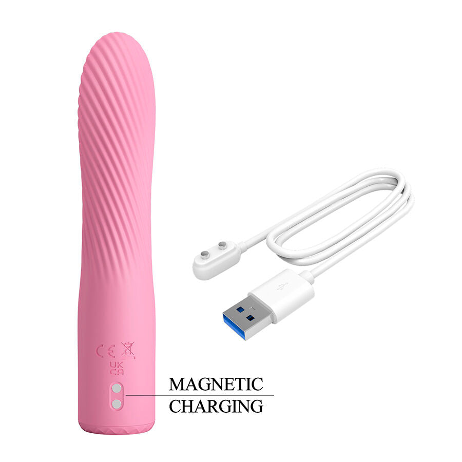 Vibromasseur Point G Kisell Lumineux 10 Modes Rechargeable - Pretty Love
