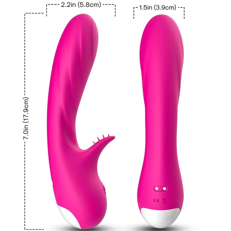 Vibromasseur Point G Romance - Stimulateur Clitoridien 9 Modes - Armony
