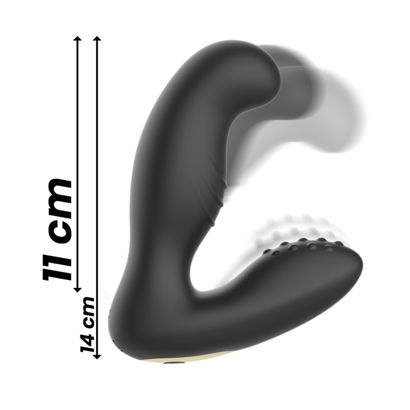 Vibromasseur Prostatique Télécommandé 10 Modes Rotatif Rechargeable - Ibiza Technology