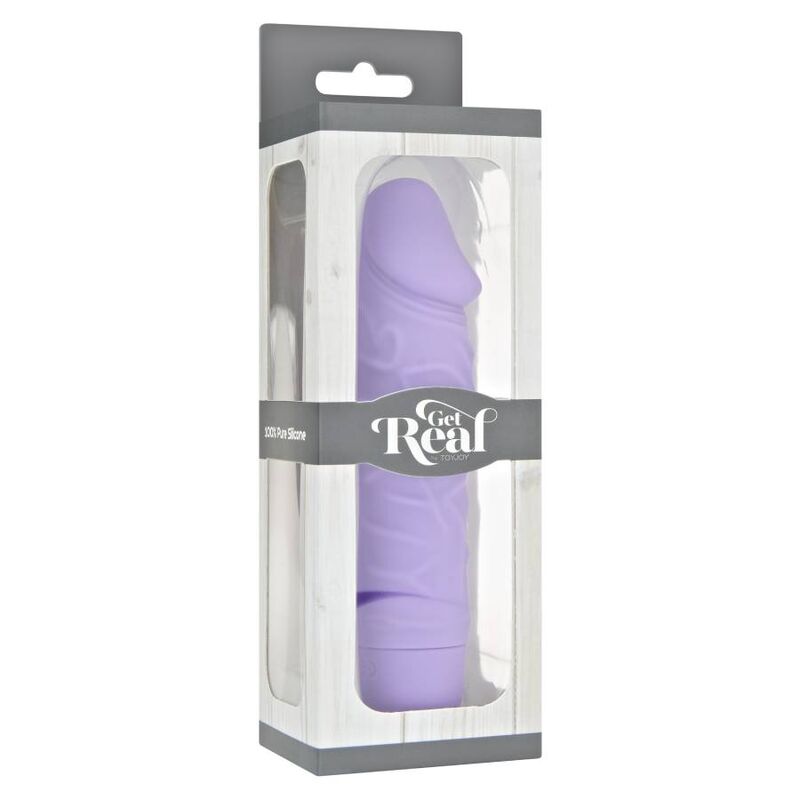 Vibromasseur Réaliste Mini Classic - Multivitesse Silicone Lisse - Get Real