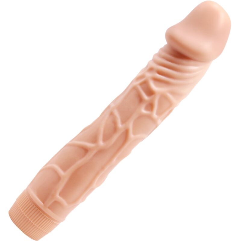 Vibromasseur Réaliste Veiné TPR 3 Tailles Multivitesse - Baile