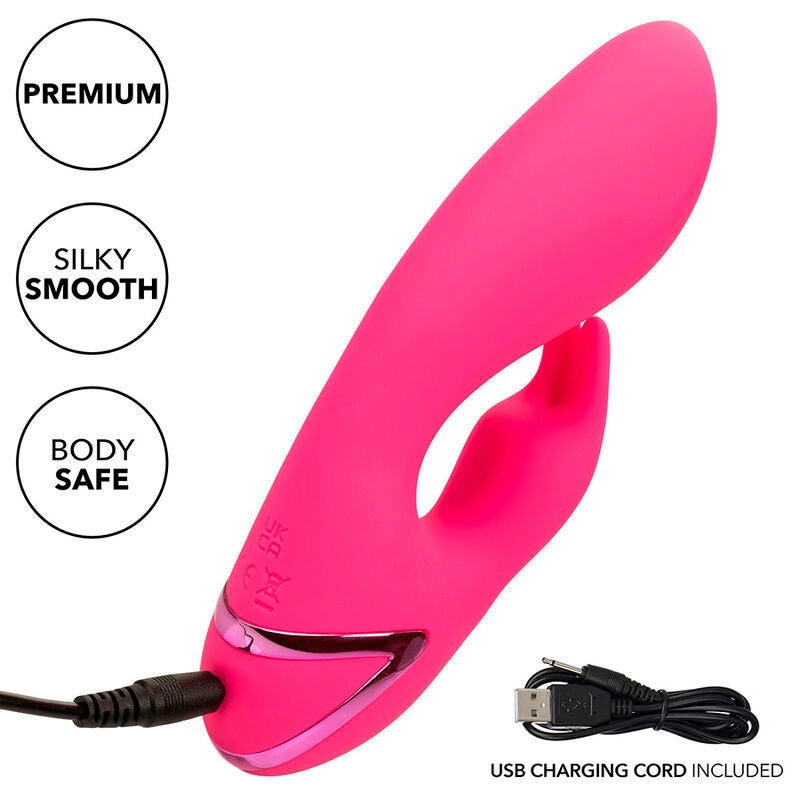 Vibromasseur Rabbit Cal Sunshine Double Moteur 10 Fonctions Rechargeable - California Dreaming