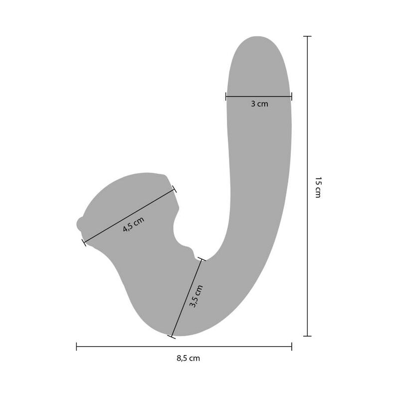Vibromasseur Rabbit Celestial Love Double Moteur Contrôle Séparé - Xocoon