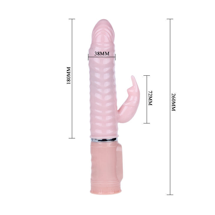 Vibromasseur Rabbit Chauffant Fire Bunny 10 Fonctions Rechargeable - Baile