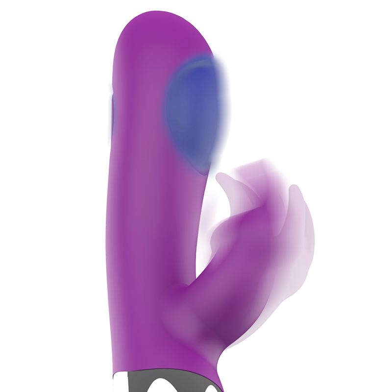 Vibromasseur Rabbit Combi Double Tapping 2 Moteurs 10 Modes Rechargeable - Fun Function