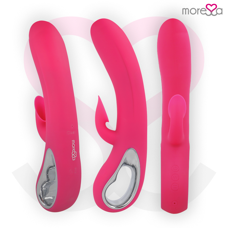 Vibromasseur Rabbit Dustin Aspiration Clitoridienne 12 Modes Rechargeable - Moressa