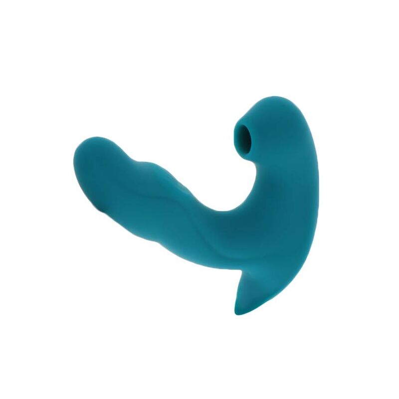 Vibromasseur Rabbit Eternal Love Vibe Triple Stimulation Vert - Xocoon