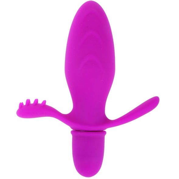 Vibromasseur Rabbit Fitch Double Stimulation 10 Modes Silicone - Pretty Love