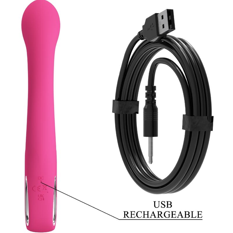 Vibromasseur Rabbit Fritz 12 Vibrations Point G Rechargeable - Pretty Love