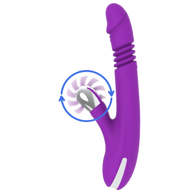 Vibromasseur Rabbit Funny Up & Down 2.0 Va-et-Vient 21 Modes - Fun Function