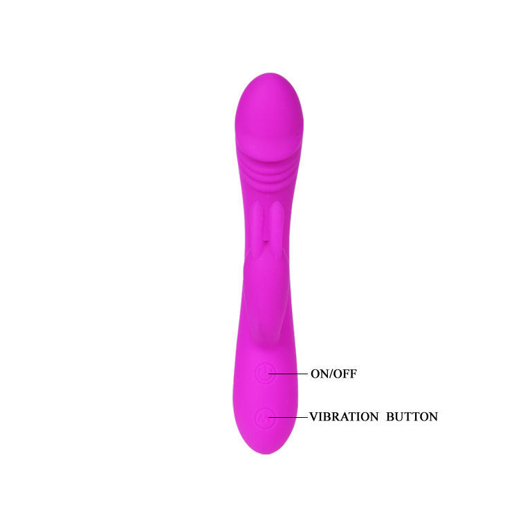 Vibromasseur Rabbit Hunter 30 Modes 2 Moteurs Rechargeable - Pretty Love