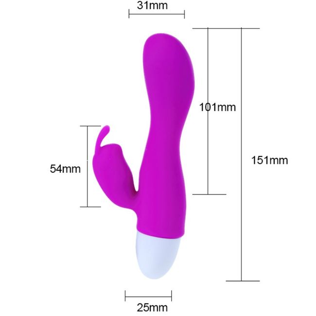 Vibromasseur Rabbit Kyle Smart 30 Modes Rechargeable - Pretty Love