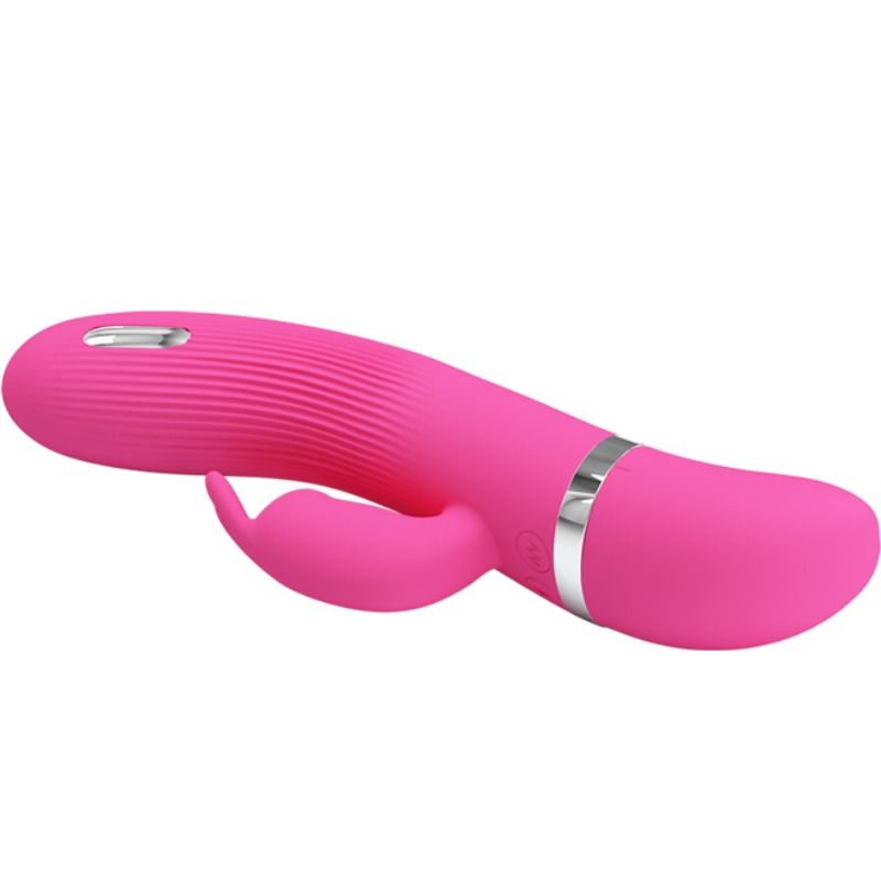Vibromasseur Rabbit Électrostimulation Ingram 7 Modes Rechargeable - Pretty Love