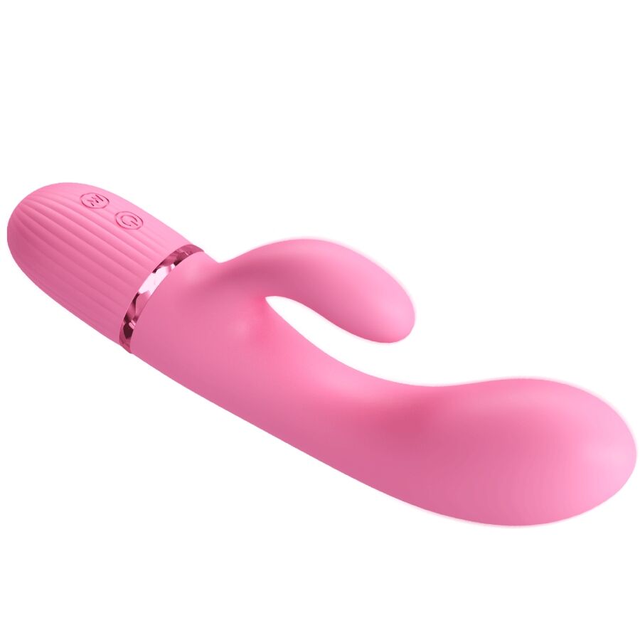 Vibromasseur Rabbit Marski Point G Silicone 10 Modes Rechargeable - Pretty Love